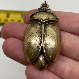 Lucky Brand Scarab Beetle Layered Necklace